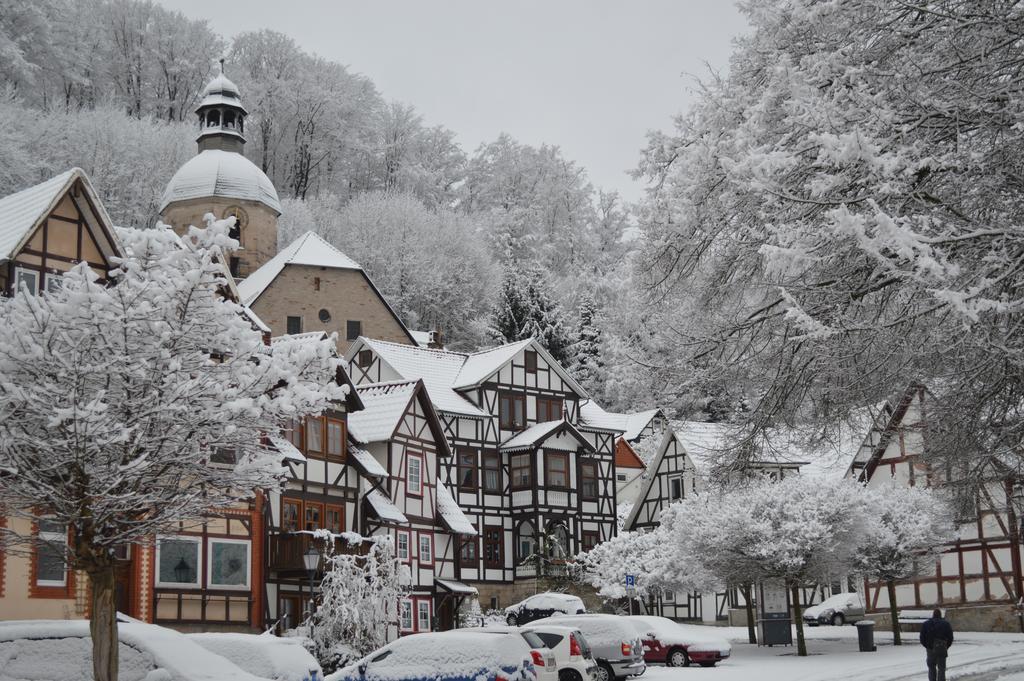Ulrike'S Pension Am Kurpark Бад-Зоден-Аллендорф Экстерьер фото